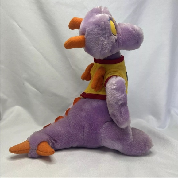 Vintage Toy Disney Figment Dragon Plush Disneyland Walt Disney World Epcot 10” - Picture 4 of 10